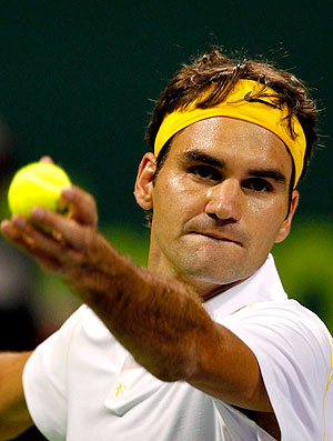 Roger Federer tênis Doha oitavas