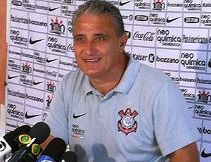 Tite na entrevista do Corinthians