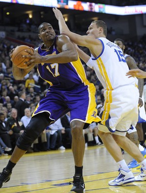 Andrew Bynum foi um dos nomes de relevo na sensacional vitória dos Lakers