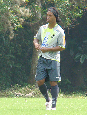 Ronaldinho Gaúcho treino Flamengo