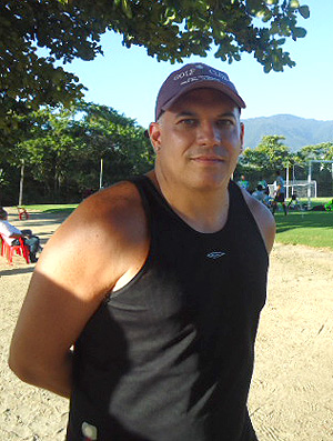 Sandro Rocha ator treino Flamengo