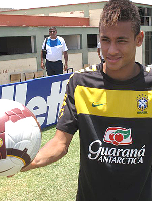 Neymar seleção sub-20 (Foto: Marcio Iannaca/Globoesporte.com)