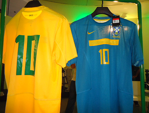 camisa seleção brasileira Azul