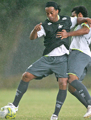 Ronaldinho Gaúcho treino Flamengo
