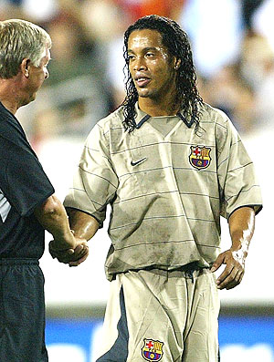 Ronaldinho Gaúcho no Barcelona em 2003