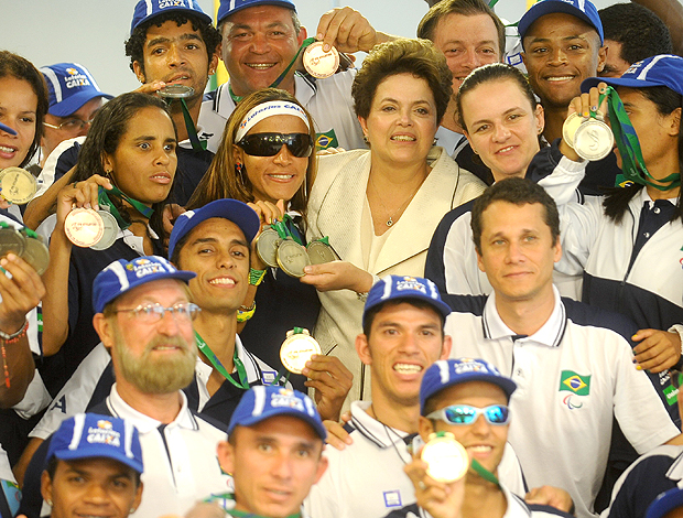 Dilma Rousseff mundial paralímpico de atletismo 