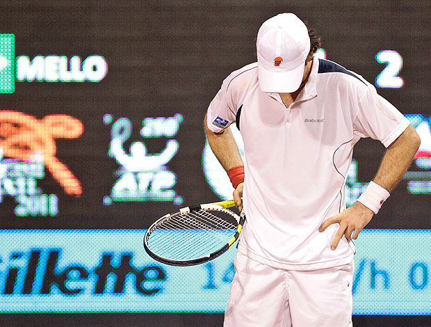 Ricardo Mello tênis Aberto do Brasil Open semifinais (Foto: Douglas Daniel / Divulgação)