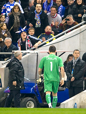 Casillas expulso Real Madrid (Foto: AFP)