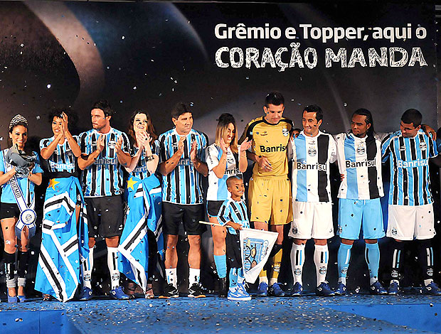 Novo uniforme Grêmio (Foto: Ag. Estado)