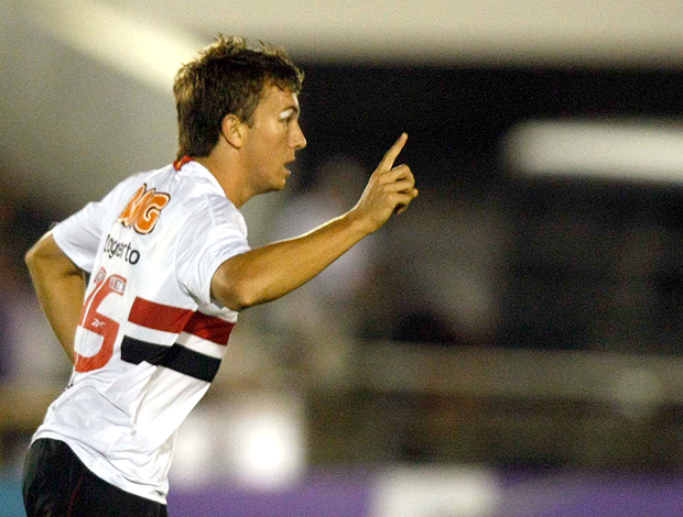 Dagoberto gol São Paulo (Foto: Ag. Estado)