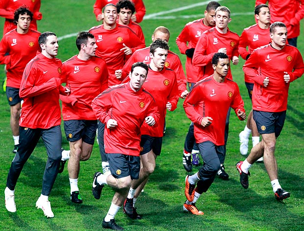 Treino Manchester United (Foto: Reuters)