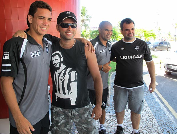 Caio   Alessandro Botafogo (Foto: Gustavo Rotstein/Globoesporte.com)