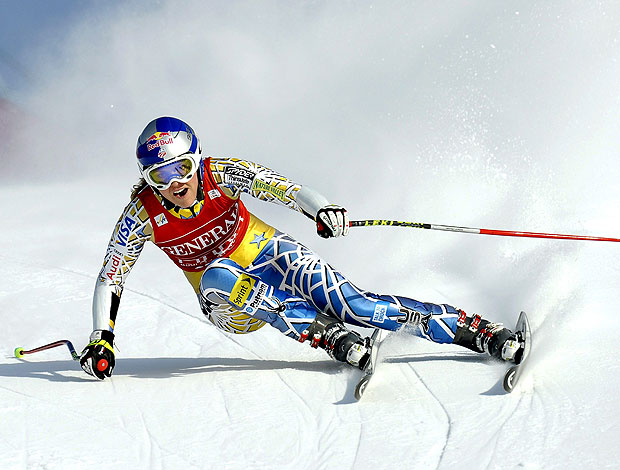 Lindsey Vonn Copa do Mundo de esqui em Are (Foto: EFE)