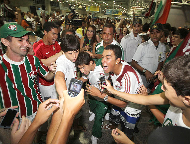Conca embarque Fluminense (Foto: Photocamera)