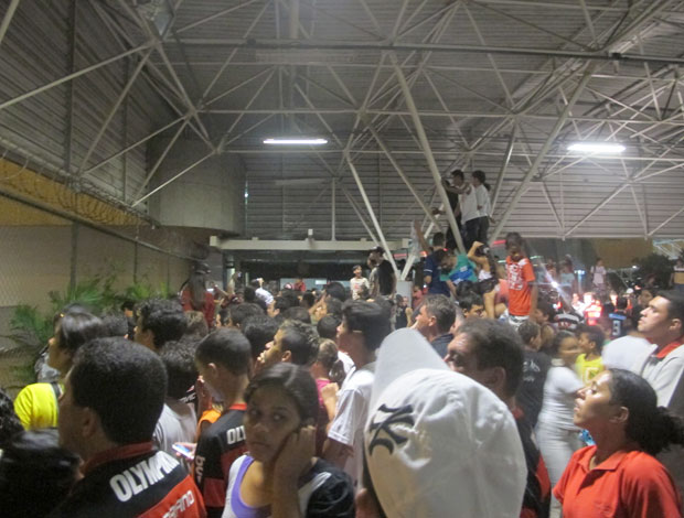 Torcida Flamengo (Foto: Richard Fausto de Souza / Globoesporte.com)