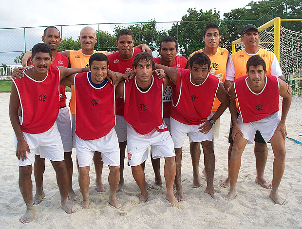   futebol de areia flamengo (Foto: Divulgação)