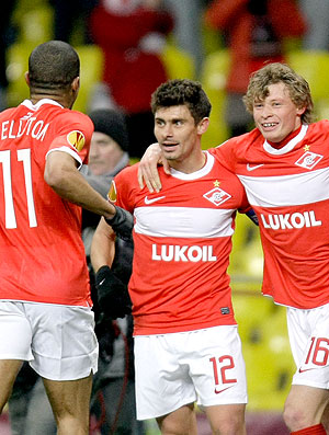 Welliton Alex gol Spartak (Foto: AP)