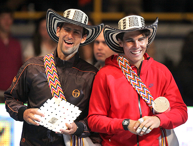 tênis Djokovic Nadal Colômbia (Foto: EFE)