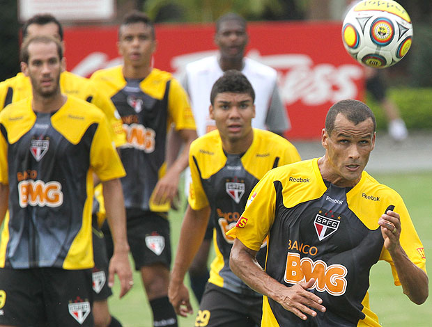 Rivaldo treino São Paulo (Foto: VIPCOMM)