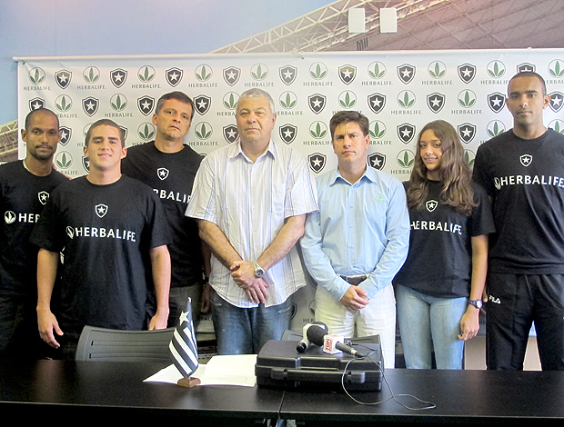Botafogo Herbalife (Foto: Thiago Fernandes / Globoesporte.com)