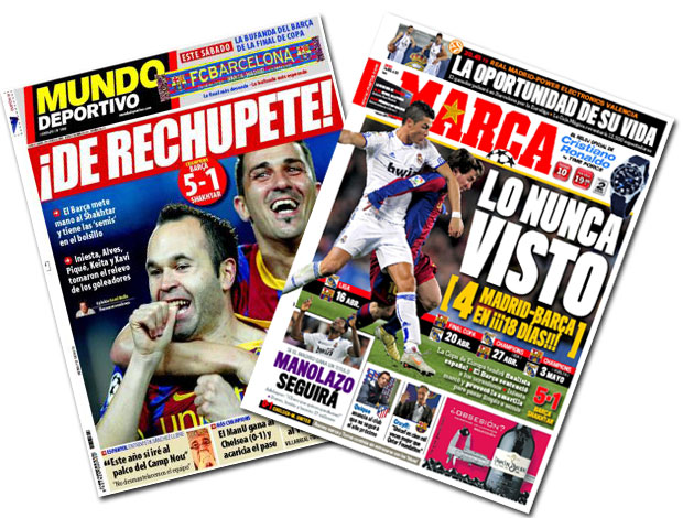 capa jornal Espanha Mundo Deportivo Marca (Foto: Reprodução)