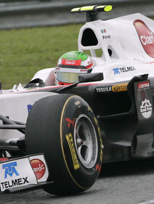 Sergio Pérez GP da Malásia Sauber (Foto: Divulgação/Sauber)