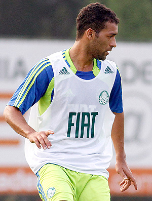 Pierre treino Palmeiras (Foto: Ag. Estado)