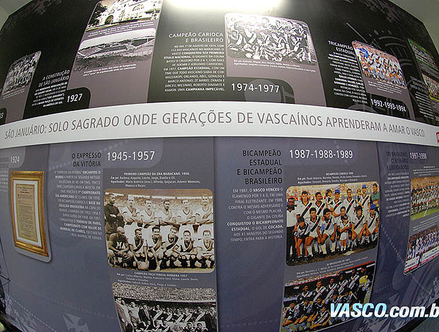 Sala de imprensa do Vasco (Foto: Marcelo Sadio/Vasco.com.br)