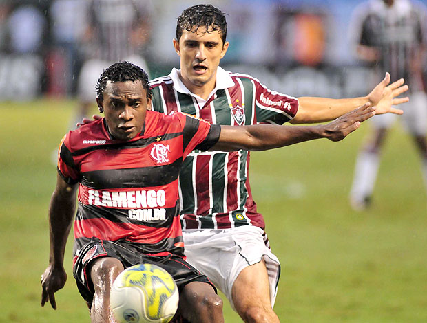 willians Flamengo x Fluminense (Foto: Ag. Estado)