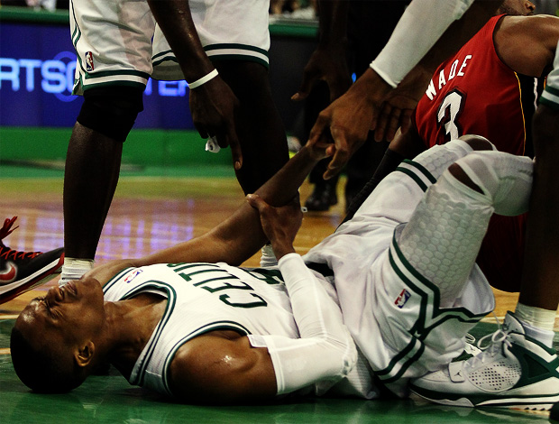 Miami Heat  x  Boston Celtics rajan rondo (Foto: Getty Images)