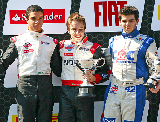 Fórmula Futuro: Victor Franzoni comemora vitória em SP (Foto: Carsten Horst)