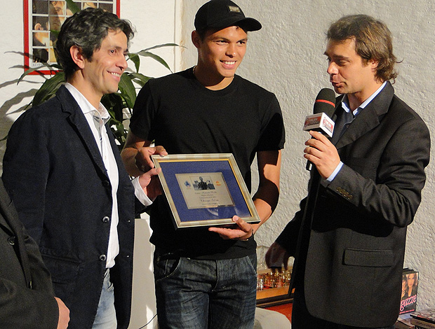 Thiago Silva, do Milan, ganhou o Prêmio Armando Picchi (Foto: Divulgação)