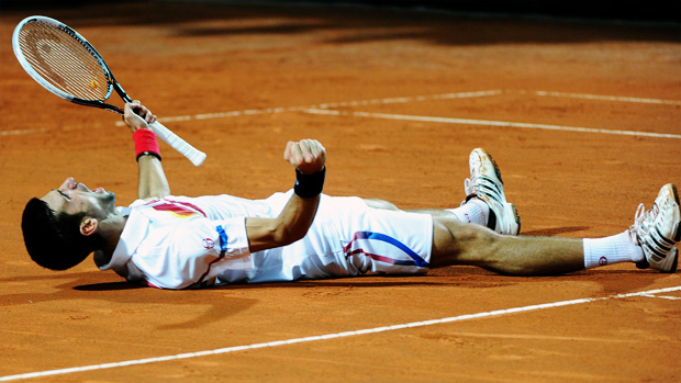 tênis djokovic master 1000 de roma (Foto: AFP)