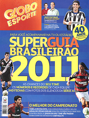 Revista Globoesporte Superguia Brasileirão 2011 (Foto: Reprodução)