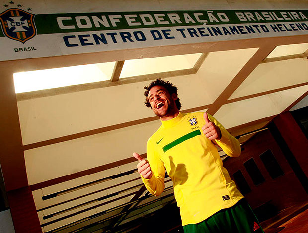 Fred comemora convocação para seleção (Foto: Divulgação / Site Oficial do Fluminense)