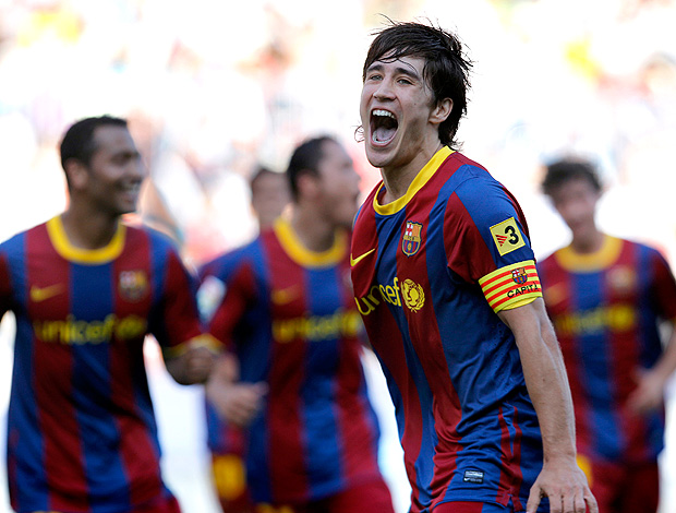 Bojan Krkic gol Barcelona (Foto: AP)