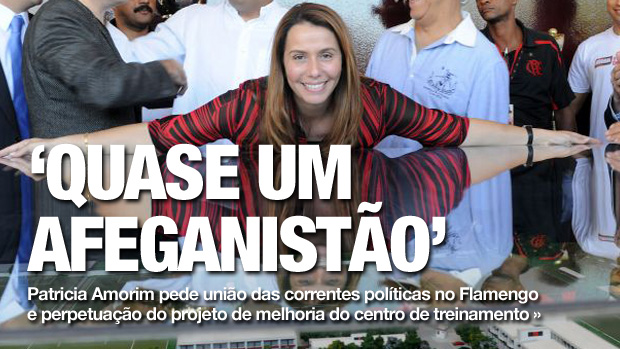 CHAMADA CARROSSEL - Patricia Amorim Flamengo (Foto: Alexandre Vidal / Fla Imagem)
