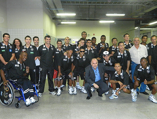 Atletas Paraolímpicos   Botafogo  presidente Mauricio Assumpção (Foto: Amanda Kestelman / GLOBOESPORTE.COM)