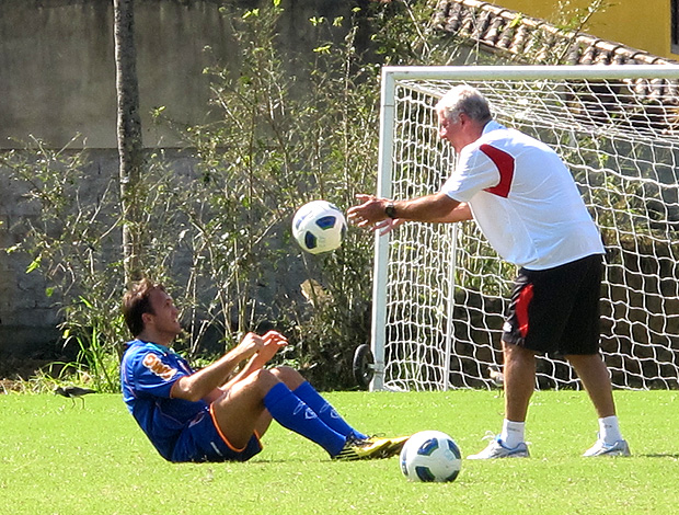 petkovic flamengo treino antonio mello (Foto: Richard Souza / Globoesporte.com)