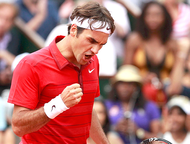 Roger Federer tênis Roland Garros semi (Foto: Reuters)