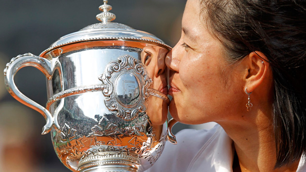 Na Li tênis Roland Garros final troféu (Foto: Reuters)