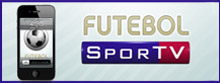 Vídeos, programação e blogs no aplicativo de futebol do SporTV (Arte SporTV)