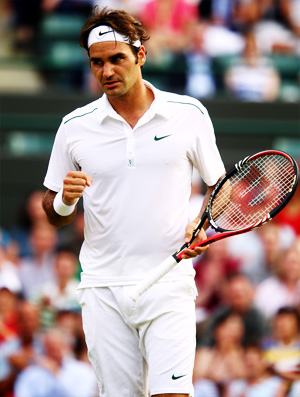 Roger Federer tênis Wimbledon oitavas (Foto: Getty Images)