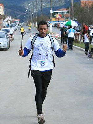 VC na Corrida Marcio Rosário ultramaratona corrida (Foto: Divulgação / Arquivo Pessoal)