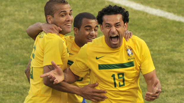 Fred salva Brasil de derrota em Córdoba (AFP)