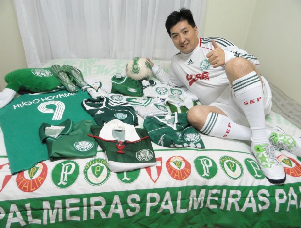 Hugo Hoyama - Palmeiras (Foto: Arquivo Pessoal)