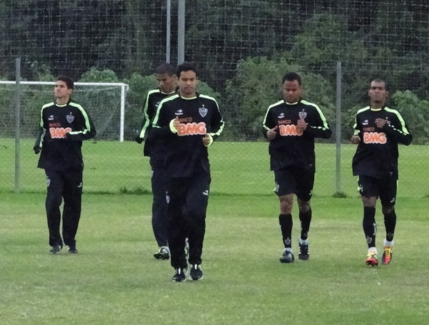 Atlético-MG treinam em Alvorada-RS (Foto: Marcos Antônio Astoni/Globoesporte.com)