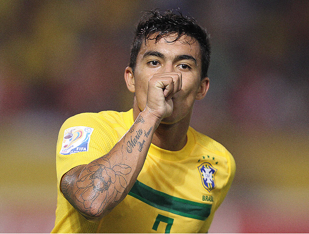 dudu brasil sub 20 gol arábia saúdita (Foto: Rafael Ribeiro / CBF)