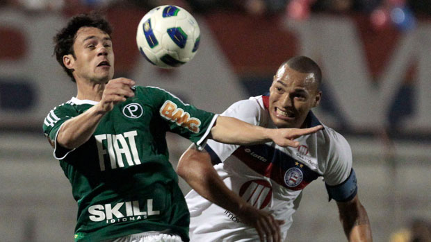 Bahia joga bem e arranca um empate contra o Palmeiras (Miguel Schincariol/Agência Estado)