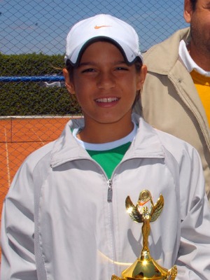 Tenista Eduarda (Foto: Assessoria)